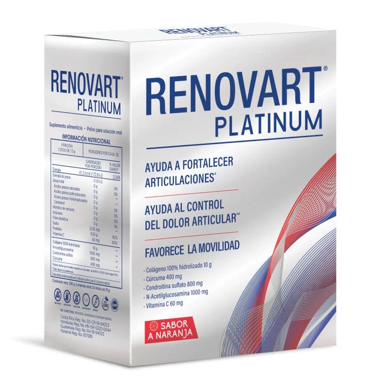 Renovart Platinum 10mg 30 Sobre Polvo